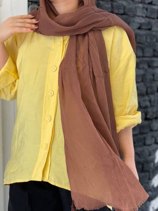 شال برشکا قهوه ای