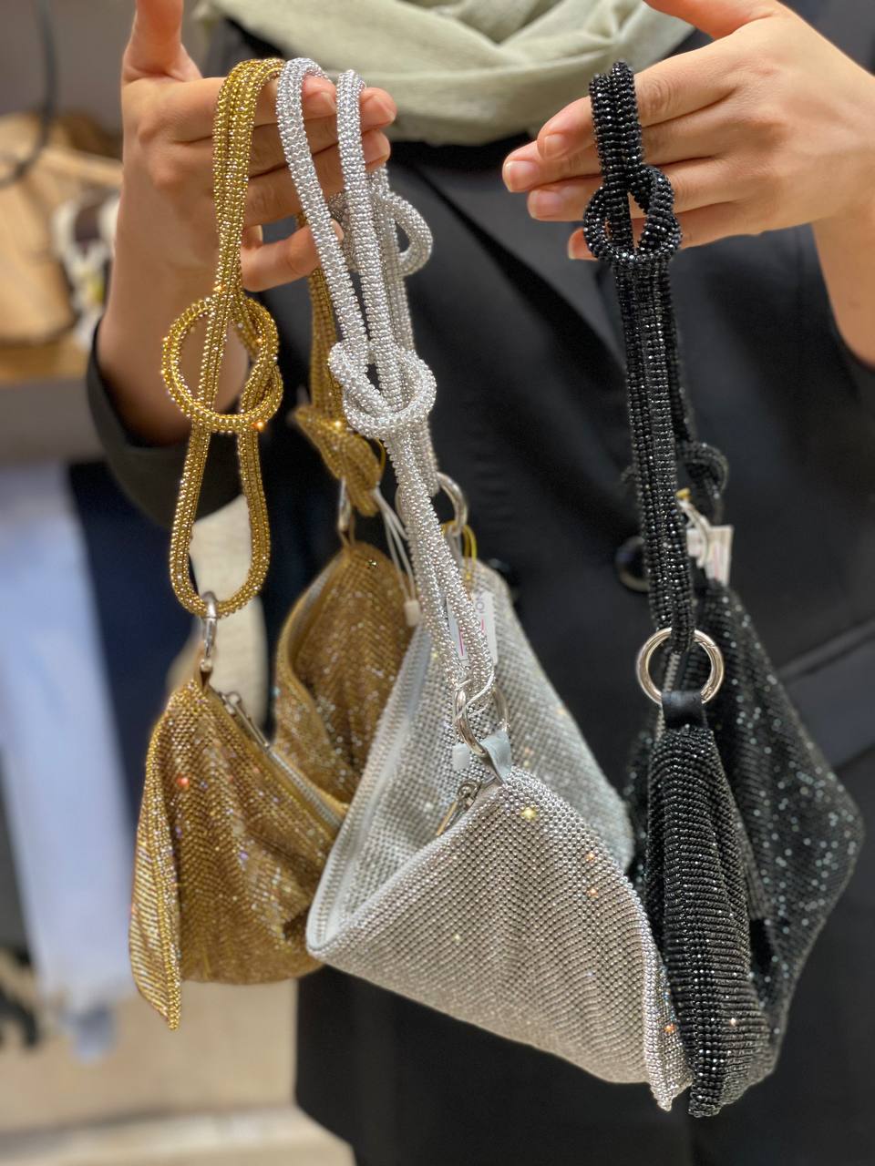 کیف مجلسی فول نگین برند وانگ 8 کیف مجلسی فول نگین برند وانگ - Image 8