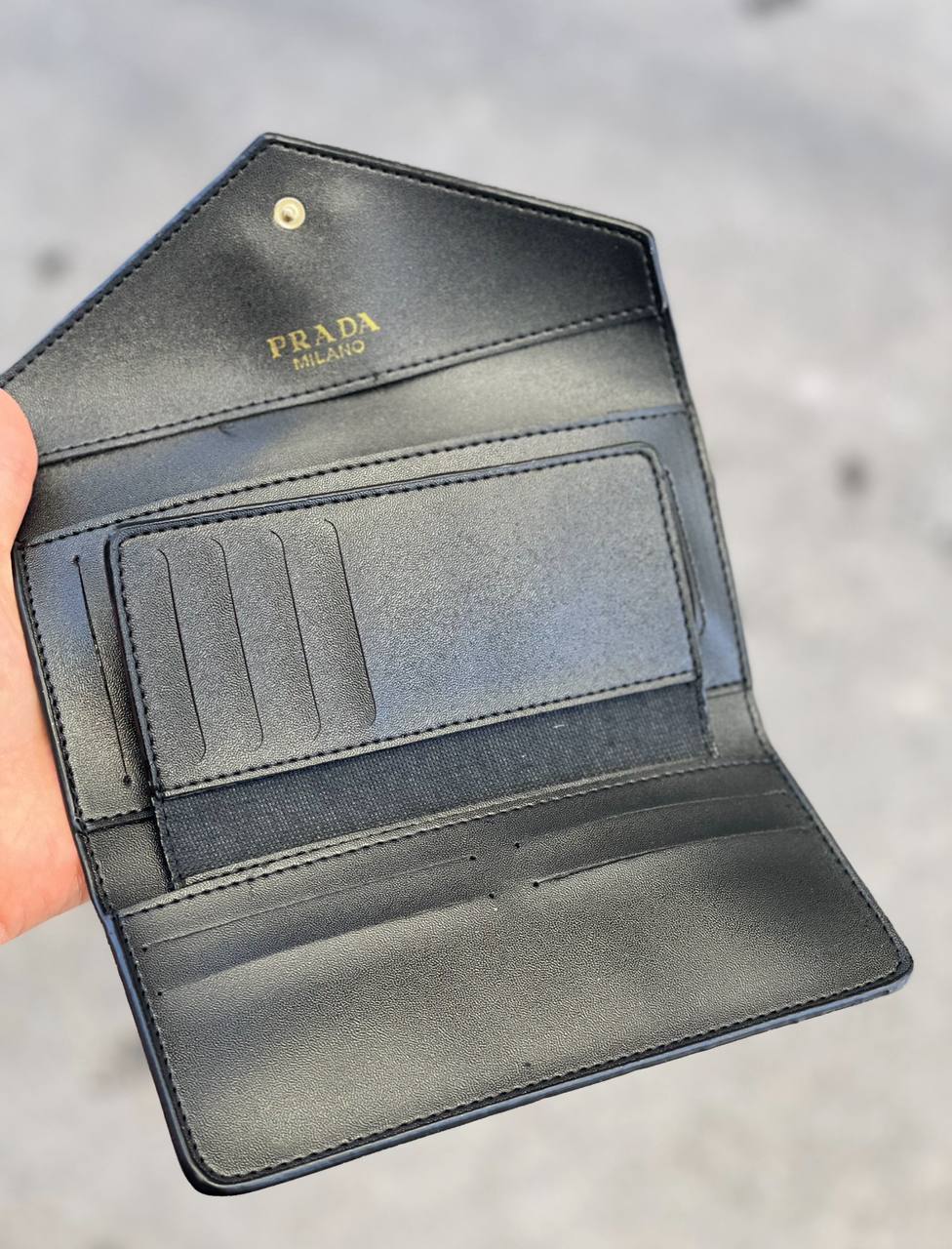 کیف پول مارک پرادا 3 کیف پول مارک پرادا - Image 3